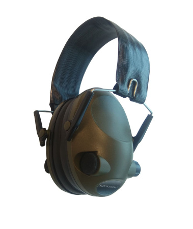 Активные наушники S.S.TACTICAL, 20 NRR (цвет корпуса - зеленый) изображение