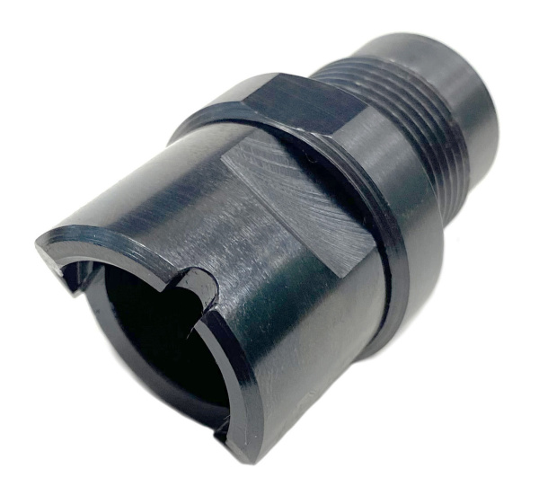 Переходник-байонет для АК-12/15/TR3 для установки глушителя с резьбой М24х1,5 изображение, картинка, фото