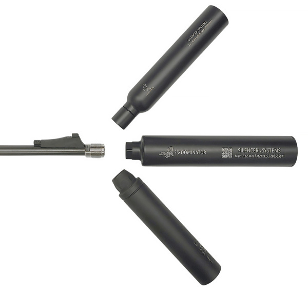 Переходник-адаптер с резьбы М15х1H&K (Heckler&Koch .308Win) на M24x1,5 изображение, картинка, фото